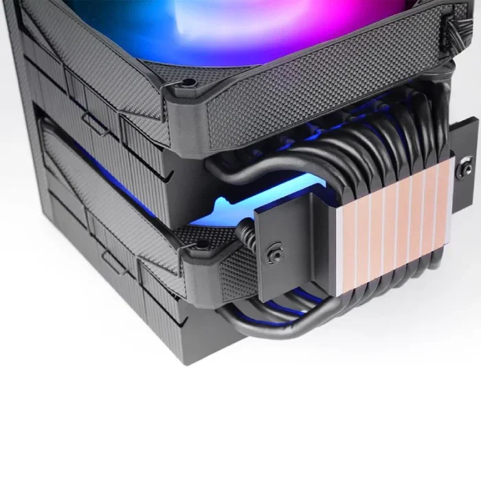 Mars Gaming MCPU-LCDPRO Disipador de CPU Negro con Pantalla LCD XL